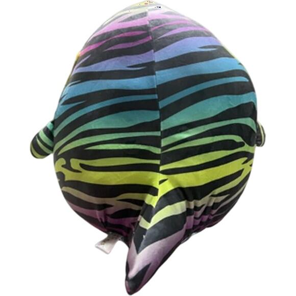 Gawa Squishmallows Black and Rainbow Axolotl 16 Inch Plush - Picture 2 of 2